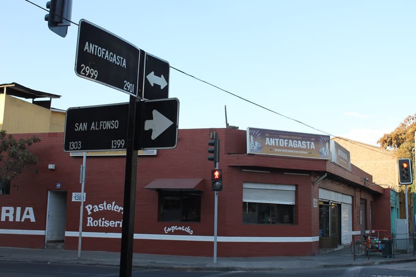 Esquina de Antofagasta con San Alfonso
